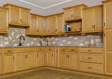 Shaker Black Kitchen Cabinets - Super Home Surplus Store View