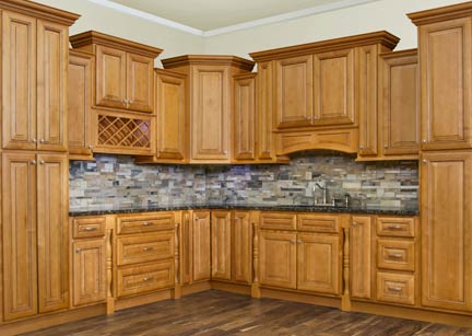 Shaker Espresso Kitchen Cabinets - Super Home Surplus Store View