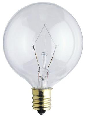 60 Watt G16 1/2 Incandescent Light Bulb