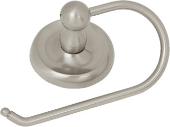 Euro Toilet Paper Holder Satin Nickel Round US15  590108