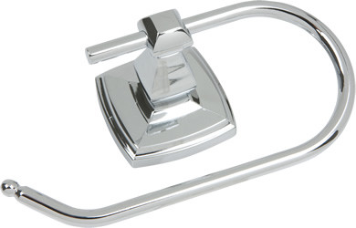 Euro Toilet Paper Holder Polished Chrome Square US26 588106