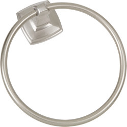 Towel Ring Satin Nickel Square US15 588508