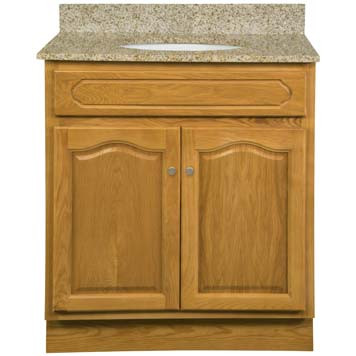 18 Inch Deep Vanity - Appalachian Oak