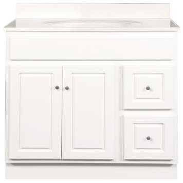 Design House 531749 RTA Vanity Cabinets White 30 