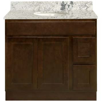 Bathroom Vanity - Shaker Espresso