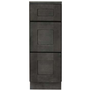 Vanity Drawer Stack - Shaker Gray