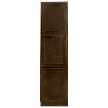 Espresso top linen tower
