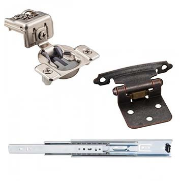 Hinges and Drawer Glides