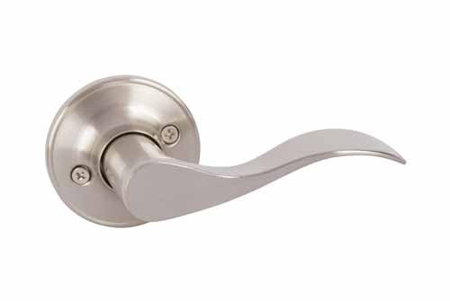 Dummy Door Lever - Bennett Satin Nickel