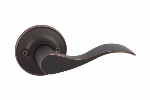 Dummy Door Lever Right Hand - Bennett Edged Bronze