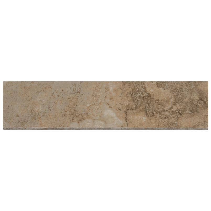 Napa Beige 3 Inch x 13 Inch Ceramic Bullnose Tile