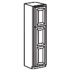 Pantry Cabinet 96 Inch - Charleston Coffee Glaze CCGWP1896