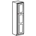 Pantry Cabinet 96 Inch - Shaker White SWWP1896