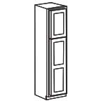 Pantry Cabinet 96 Inch - Unfinished Shaker UNFWP1896