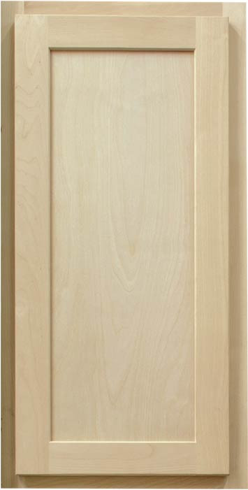 Unfinished Shaker Wall Kitchen Cabinet Sample