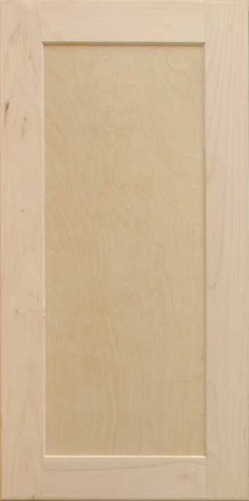 Unfinished Maple Wall Kitchen Cabinet Sample
