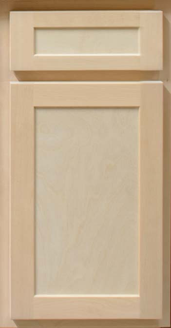 Unfinished Maple Base Kitchen Cabinet Sample
