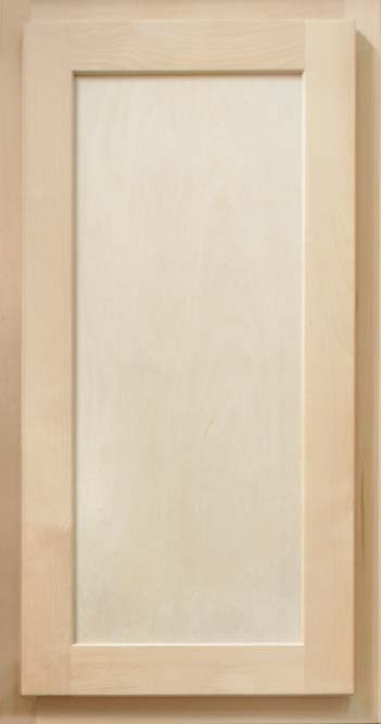 Unfinished Maple Wall Kitchen Cabinet Sample