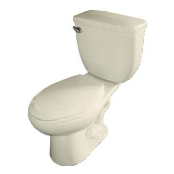 Vitreous China Toilet - Apollo Elongated in Biscuit - 42002