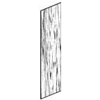 Wall Skin 96 Inch - Appalachian Oak AOWS9624