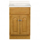 16 Inch Deep Vanity - Appalachian Oak