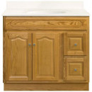 21 Inch Deep Vanity - Appalachian Oak