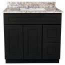Bathroom Vanity - Shaker Black