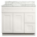 Bathroom Vanity - Shaker White