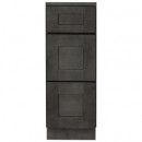 Vanity Drawer Stack - Shaker Gray