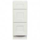 Vanity Drawer Stack - Shaker White