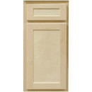 Unfinished Shaker Base Kitchen Cabinet Sample