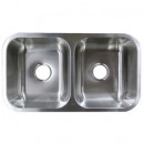 Stainless Steel Undermount Sink - Double Bowl UM32189