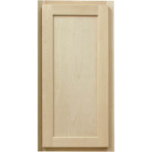 Unfinished Shaker Wall Kitchen Cabinet Sample