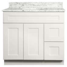 Bathroom Vanity - Shaker White