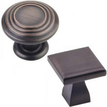 Cabinet Knobs in Brushed Oil Rubbed Bronze Finish