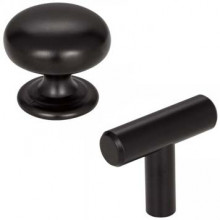 Cabinet Knobs in Matte Black Finish