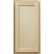 Unfinished Shaker Wall Kitchen Cabinet Sample