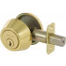 Deadbolt Single Cylinder Bright Brass