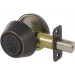 Deadbolt Single Cylinder Edged Bronze