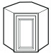 Savannah Harvest Glaze Wall Diagonal Corner Cabinet 2430