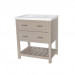 Contemporary Vanity 30 Inch - Sorento Style in Cobblestone Gray