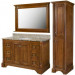 Lily Furniture Vanity with Mirror and Linen Cabinet