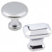 Cabinet Knobs in Polished Chrome Finish