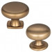Cabinet Knobs in Satin Bronze Finish