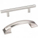 Cabinet Pulls in Satin Nickel Finish