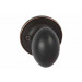 Dummy Door Knob - Carlyle Edged Bronze