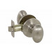 Passage Door Knob - Carlyle Satin Nickel