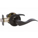 Passage Door Lever - Bennett Black