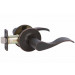 Passage Door Lever - Bennett Edged Bronze