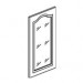 Glass Door for 1530 Wall Cabinet - Appalachian Oak AOW1530GD